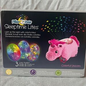 Pillow Pets Sleeptime Lites Colorful Unicorn